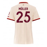 Maglia Calcio Bayern Munich Thomas Muller #25 Terza Divisa Donna 2024-25 Manica Corta